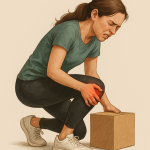 Sentir dor no joelho ao agachar não deve ser ignorado Sente dor no joelho ao agachar Isso não é normal!